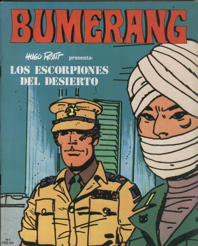 Revista Bumerang numero 05: Los escorpiones del desierto, primera parte (Hugo Pratt)