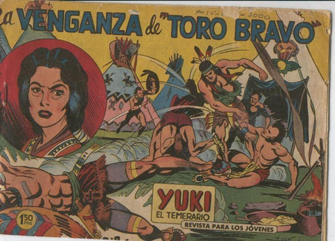 Yuki el temerario numero 019: la venganza de Toro bravo