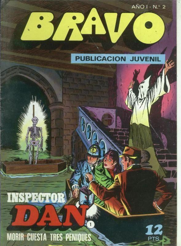 Bravo serie Inspector Dan numero 01: Morir cuesta tres peniques