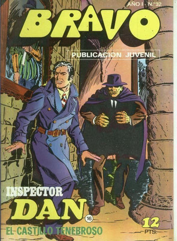 Bravo serie Inspector Dan numero 16: El castillo tenebroso