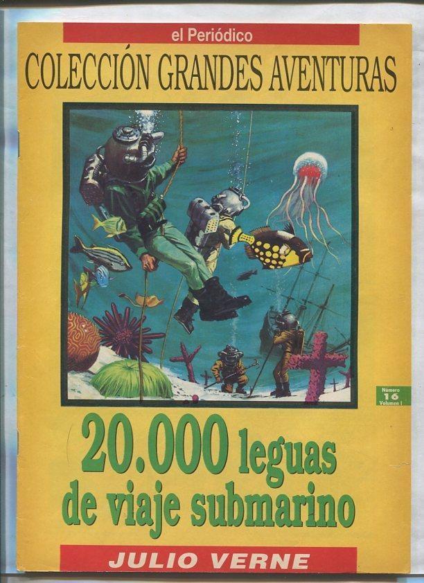 El Periodico: Grandes Aventuras volumen 1 numero 16: 20.000 leguas de viaje submarino