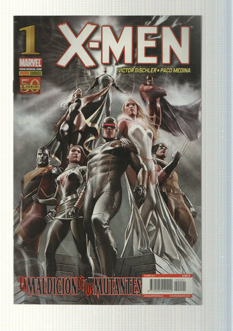 Marvel: Comic X-Men vol. 4 num 01, 2011 - La maldicion de los mutantes parte 1