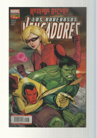 Marvel: Comic Los Poderosos Vengadores num 23 - 2009, Reinado Oscuro. Los mas poderosos de la tierra parte 3