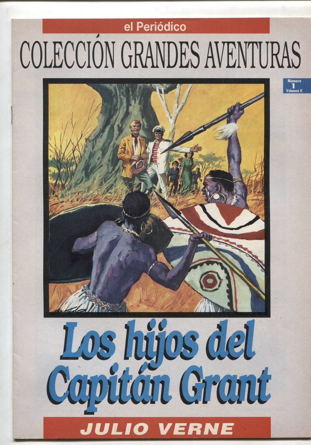 El Periodico: Grandes Aventuras tomo segundo numero 01: Los hijos del capitan Grant