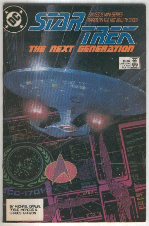 STAR TREK: The Next Generation, Vol.1 No.01: Where No One (DC 1987)