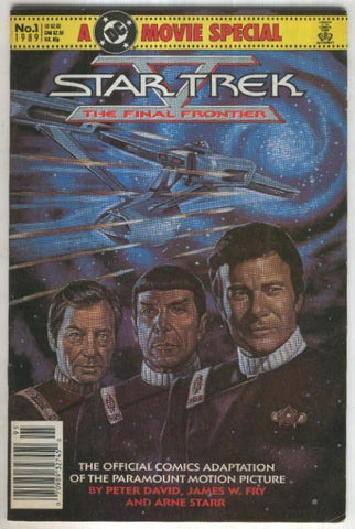 STAR TREK V: The Final Frontier: Numero 01 (DC 1989)