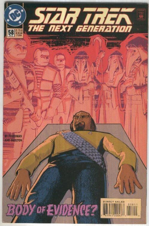 STAR TREK: The Next Generation, Vol.2 No. 58: Bodies of Evidence (1994)