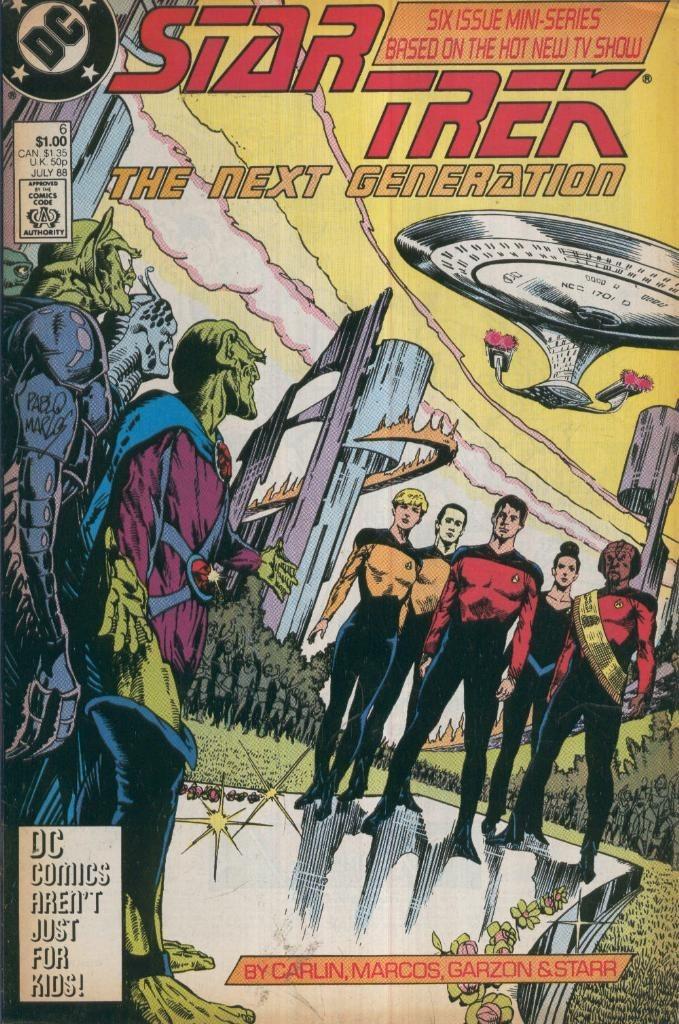 STAR TREK: THE NEXT GENERATION Vol.1 No.06: Here Today
