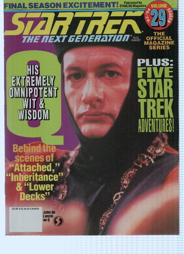 Revista: STAR TREK, The Next Generation: Volume 29 (1994)