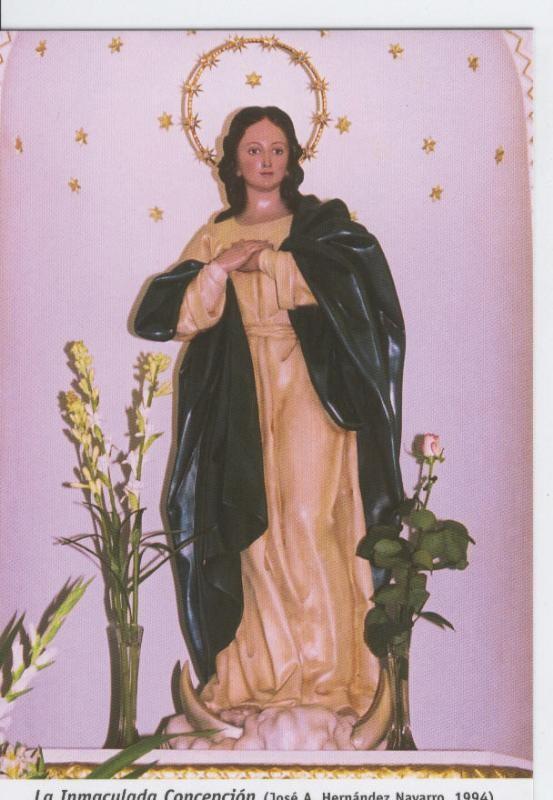 Postal Virgenes 296 : La Inmaculada Concepcion, Hermanas Franciscanas (Murcia)