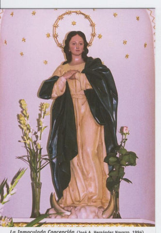 Postal Virgenes 296 : La Inmaculada Concepcion, Hermanas Franciscanas (Murcia)