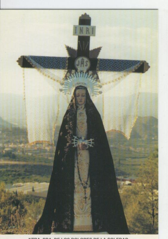 Postal Virgenes 371 : Nuestra Señora de los Dolores de la Soledad, Cehegin (Murcia)