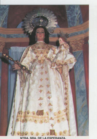 Postal Virgenes 393 : Nuestra Señora de la Esperanza, Archivel (Murcia)