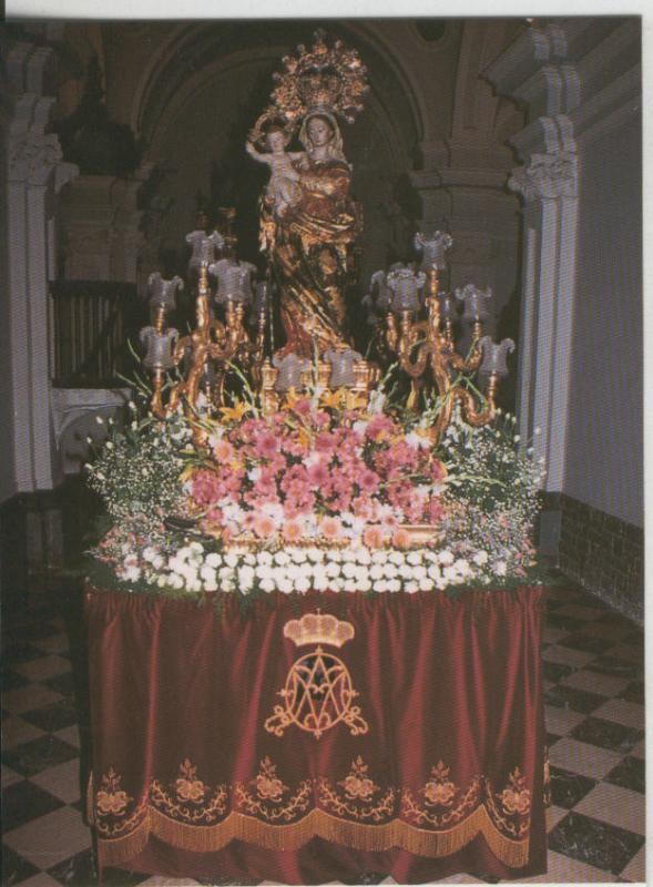 Postal 008694: Virgen Nta Sra de las Maravillas, patrona de Cehegin en Murcia