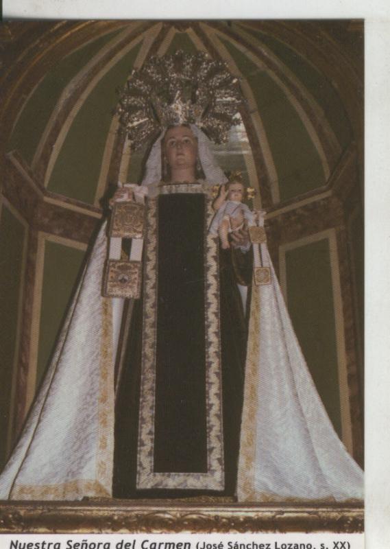 Postal 009686: Virgen Ntra Sra del Carmen, Iglesia San Miguel de Murcia