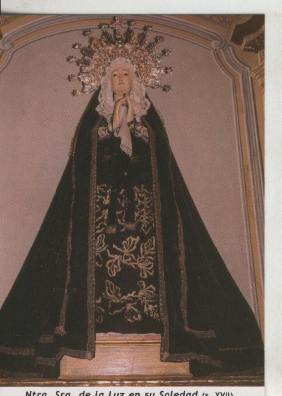Postal 009699: Virgen Ntra Sra de la Luz en su Soledad,  iglesia de San Juan de Dios de Murcia