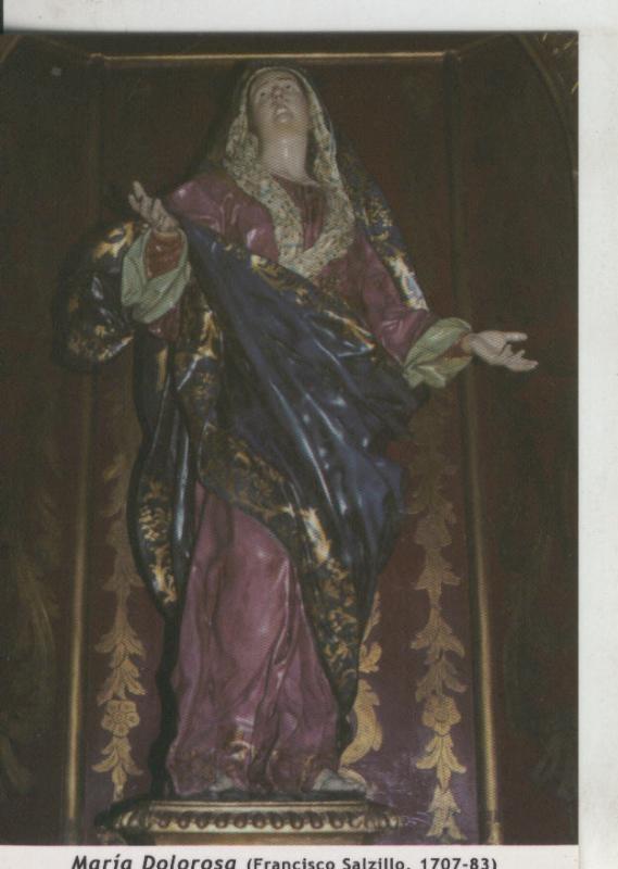 Postal 009707: Virgen Maria Dolorosa, iglesia de Santa Catalina, Murcia