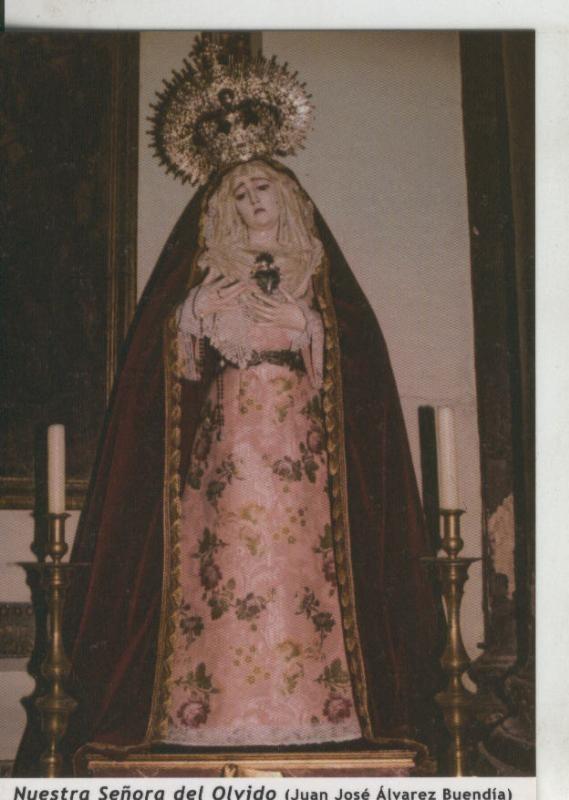 Postal 009710: Virgen Ntra Sra del Olvido , iglesia San Bartolome, Murcia