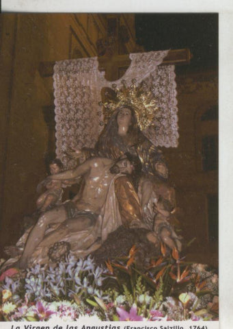 Postal 009721: : Virgen de las Angustias (Salzillo), Yecla,  Murcia