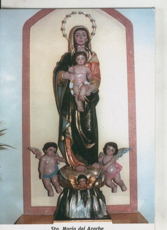 Postal 009769: Virgen Santa Maria del Azarbe, patrona de Orilla del Azarbe en Murcia 