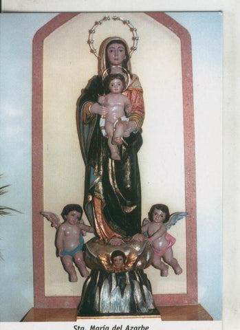 Postal 009769: Virgen Santa Maria del Azarbe, patrona de Orilla del Azarbe en Murcia 