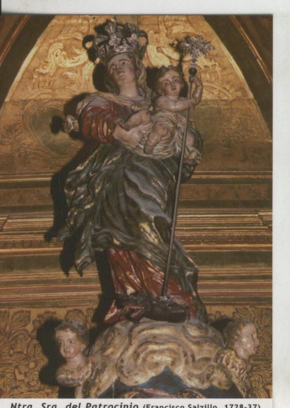 Postal 009690: Virgen Ntra Sra del Patrocinio (Salzillo),  Iglesia San Miguel de Murcia