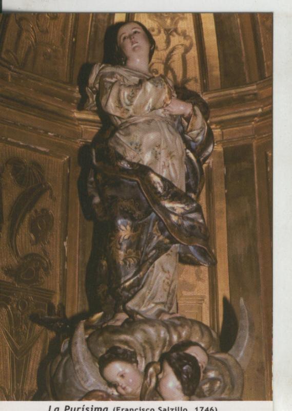 Postal 009689: Virgen La Purisima (Salzillo),  Iglesia San Miguel de Murcia
