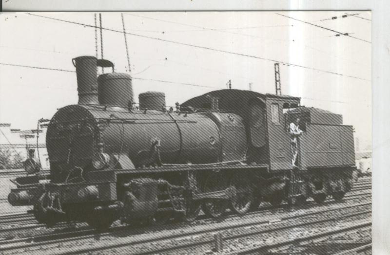 Postal 010958: Locomotora vapor serie 040/2351-2390 en Aguilas,Murcia en 1961