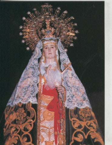 Postal 008716: Virgen de la Esperanza, parroquia de San Juan de Murcia