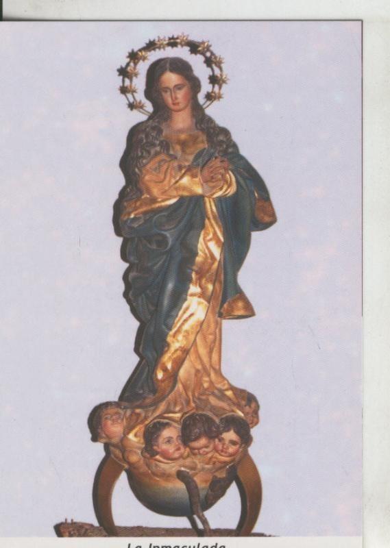 Postal 009702: Virgen Ia Inmaculada,  Iglesia de Santo Domingo de Murcia