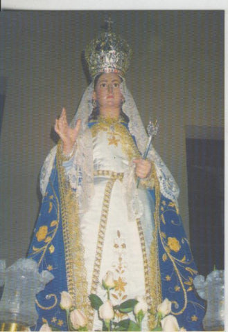 Postal 009287: Virgen Ntra Sra de la Cabeza, patrona de Ojos, Murcia