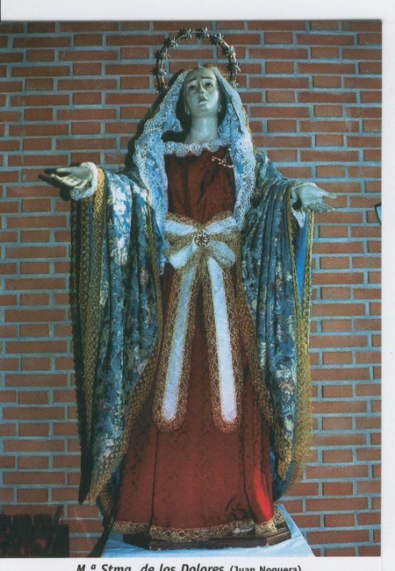 Postal Virgenes 300 : Maria Santisima de los Dolores, Monteagudo (Murcia)