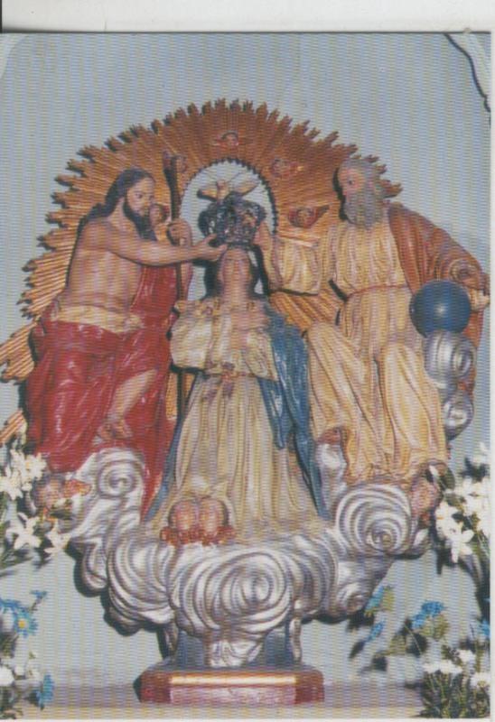 Postal 009331: La Coronacion de la Virgen, parroquia San Juan Bautista, Murcia