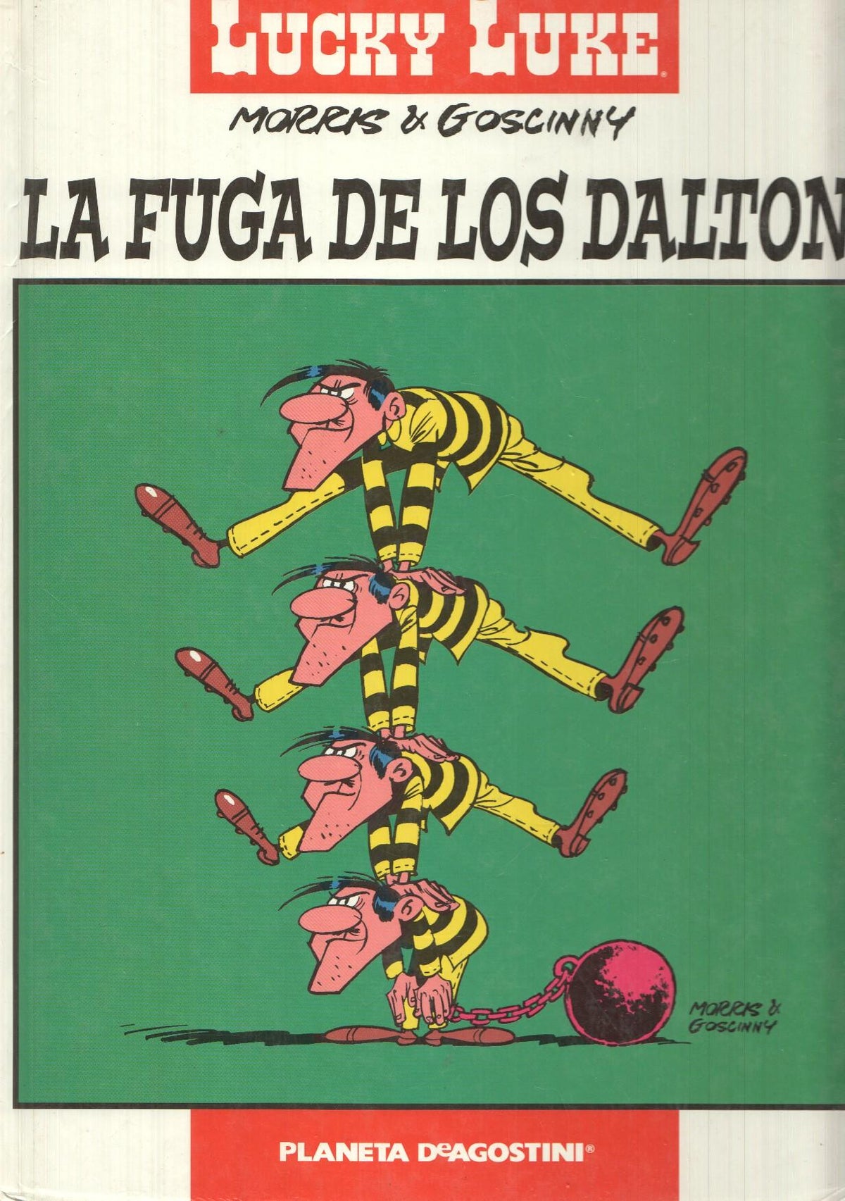 Lucky Luke numero 05: La fuga de los dalton