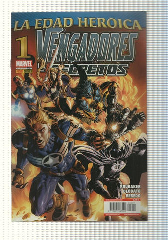 marvel: comic Vengadores Secretos num 01, año 1, 2011. La Edad Heroica - Historias Secretas parte 1