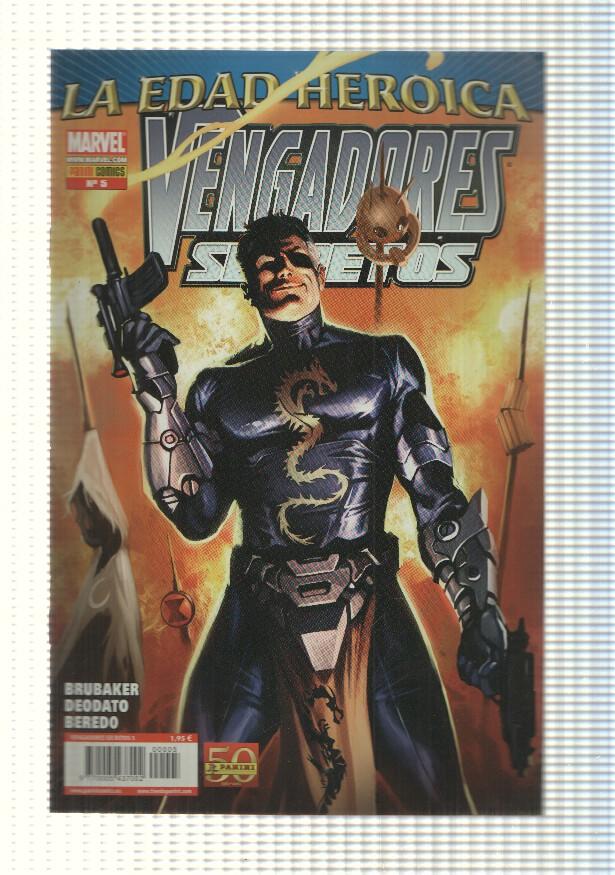 marvel: comic Vengadores Secretos num 05, año 1, 2011. La Edad Heroica - La vida secreta de Max Furia