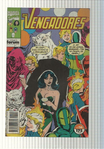 marvel, forum: comic Los Vengadores num 114, 1992 - Juegos de Sociedad