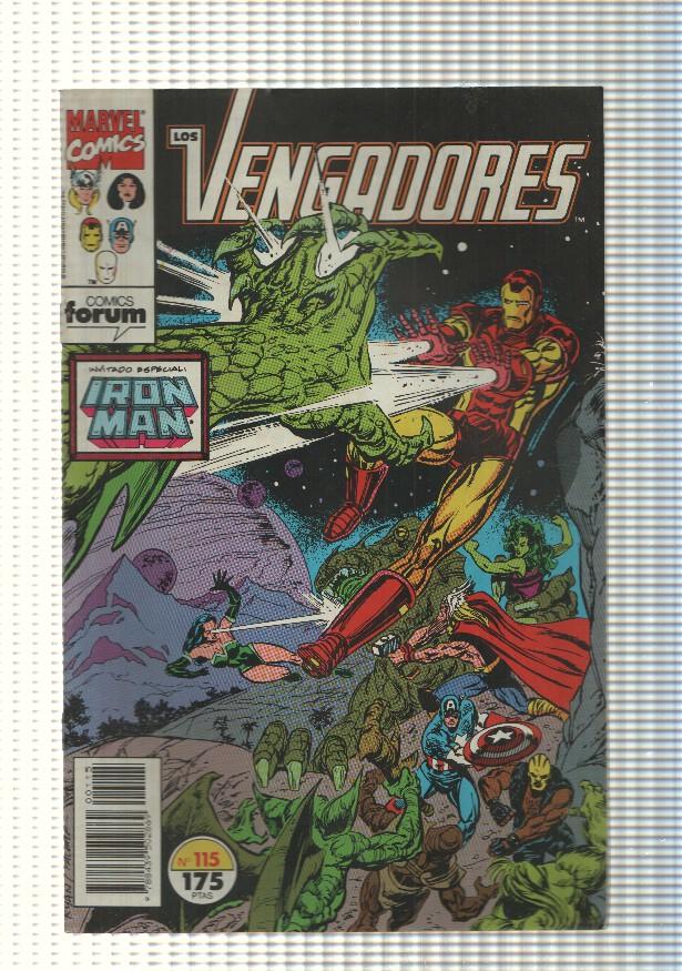marvel, forum: comic Los Vengadores num 115, 1992 - Vientos del Este parte 2