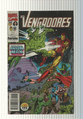 marvel, forum: comic Los Vengadores num 115, 1992 - Vientos del Este parte 2