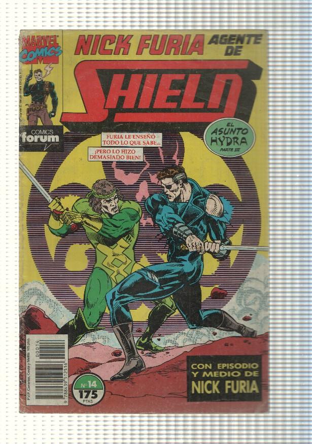 Marvel Comics: num 14 de Nick Furia Agente de Shield (1991) - El asunto Hydra parte III