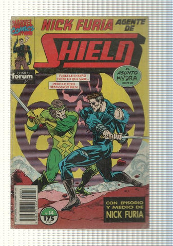 Marvel Comics: num 14 de Nick Furia Agente de Shield (1991) - El asunto Hydra parte III