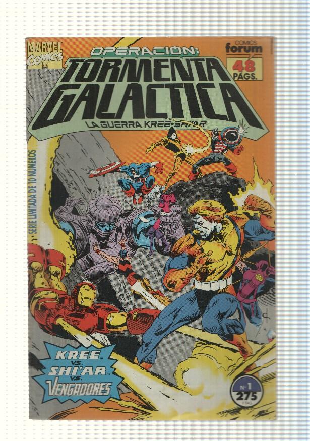 marvel, forum: Tormenta Galactica num 01 - La Guerra Kree-Shiar cap I. Capitan America
