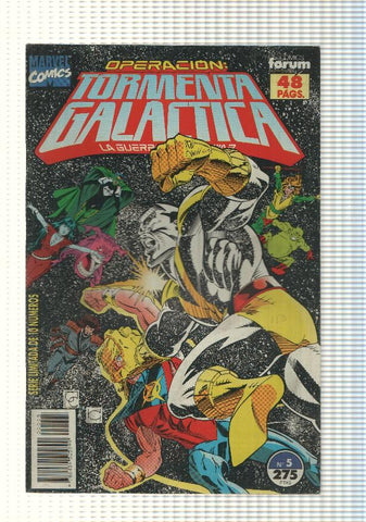 marvel, forum: Tormenta Galactica num 05 - La Guerra Kree-Shiar cap IX - Tambien prestan servicio. Los Nuevos Vengadores