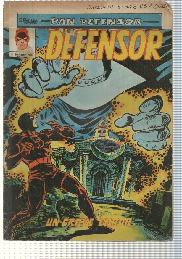 Mundicomics: Dan Defensor num 07 - Un grave error