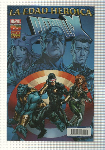 marvel: Patrulla-X, año 7, num 64, 2011 - La Edad Heroica