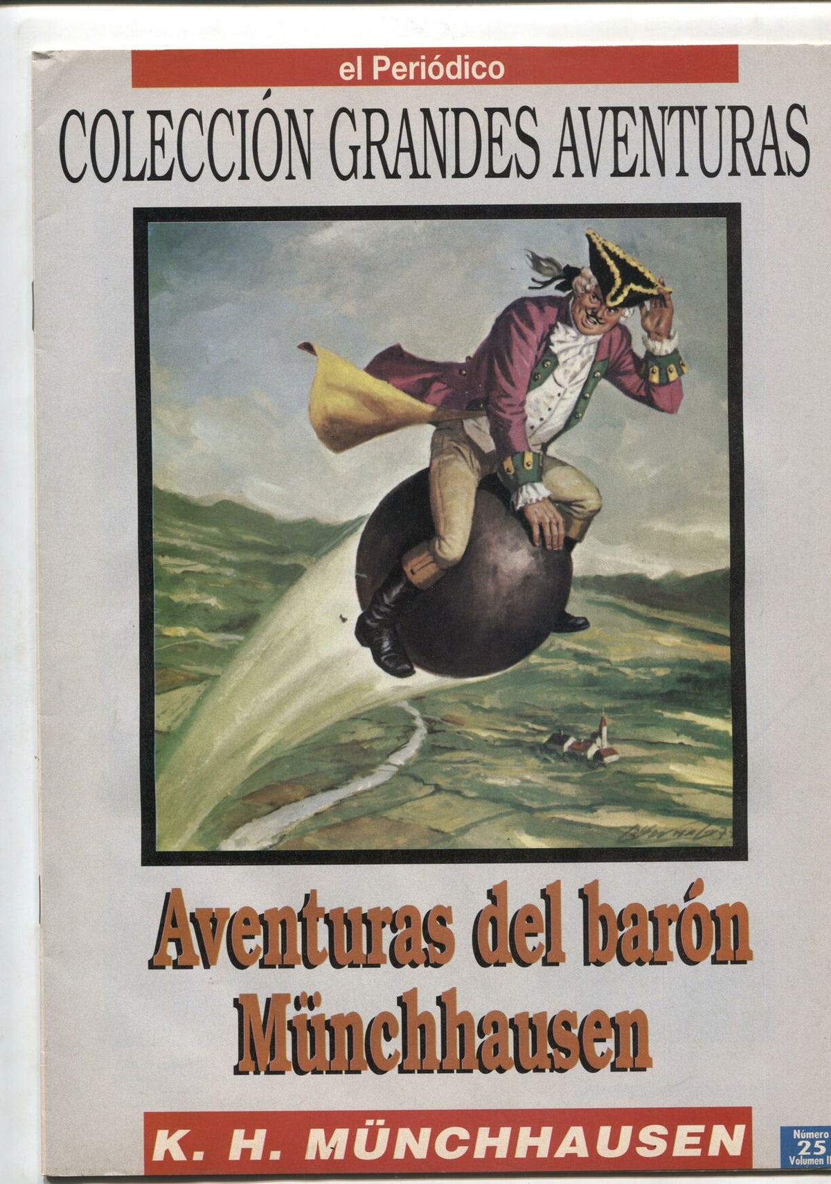 Grandes Aventuras tomo segundo numero 25: Aventuras del Baron Munchhausen