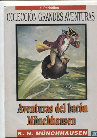 Grandes Aventuras tomo segundo numero 25: Aventuras del Baron Munchhausen