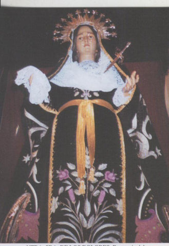 Postal 009251: Virgen Ntra Sra de Los Dolores, La Matanza de Acentejo, Tenerife