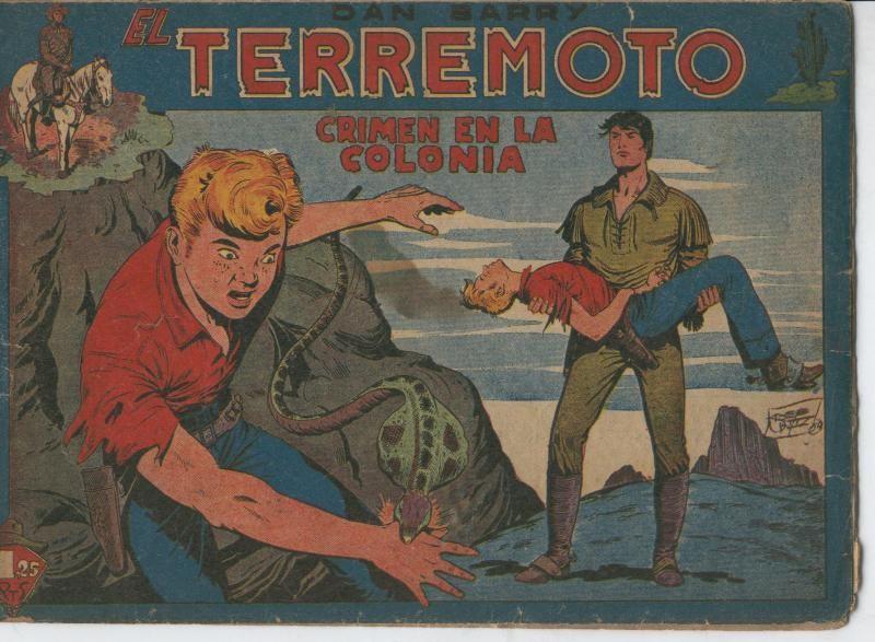 Dan Barry el Terremoto numero 08: Crimen en la colonia
