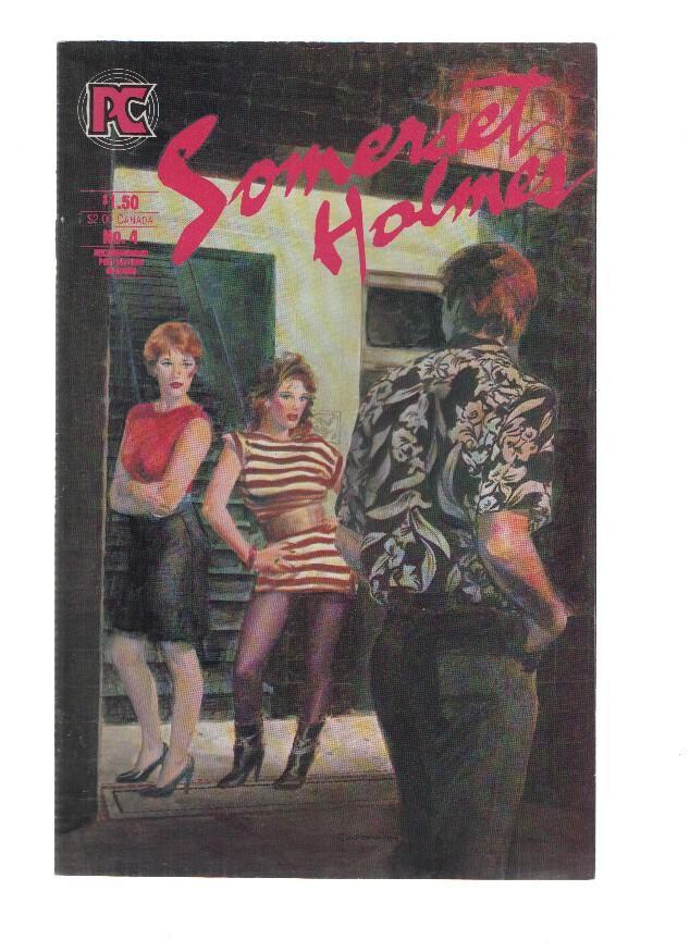 SOMERSET HOLMES, Volume 1: Numero 04 - Bruce Jones (Pacific Comics 1984)